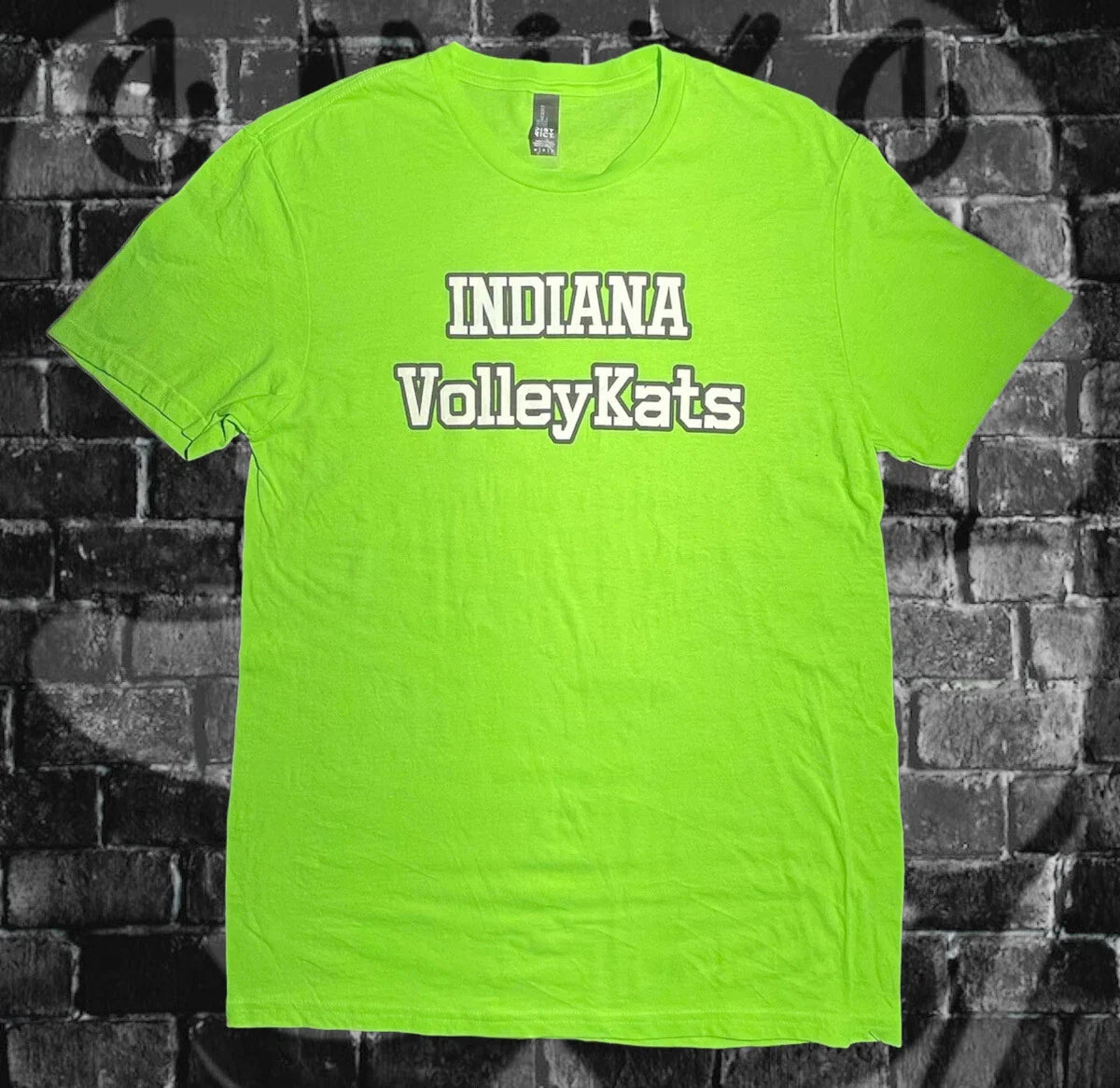 Indiana Volleykats Volley Ball NCAA USA Mens T-shirt M Graphic Print Vintage Y2K Unisex T-shirt, Sweatshirt, Hoodie, Long Sleeve Tee - T-Shirt, Sweatshirt, Hoodie