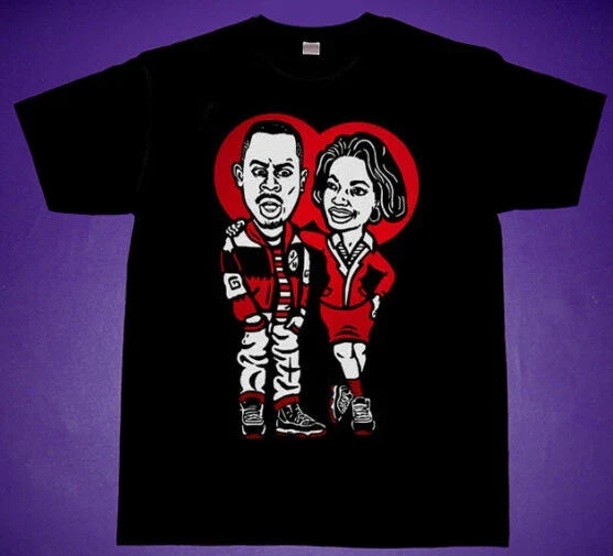 New Bred Martin  Stuntin on him shirt Black Red White graphic cartoon tee Unisex T-shirt, Sweatshirt, Hoodie, Long Sleeve Tee - T-Shirt, Sweatshirt, Hoodie