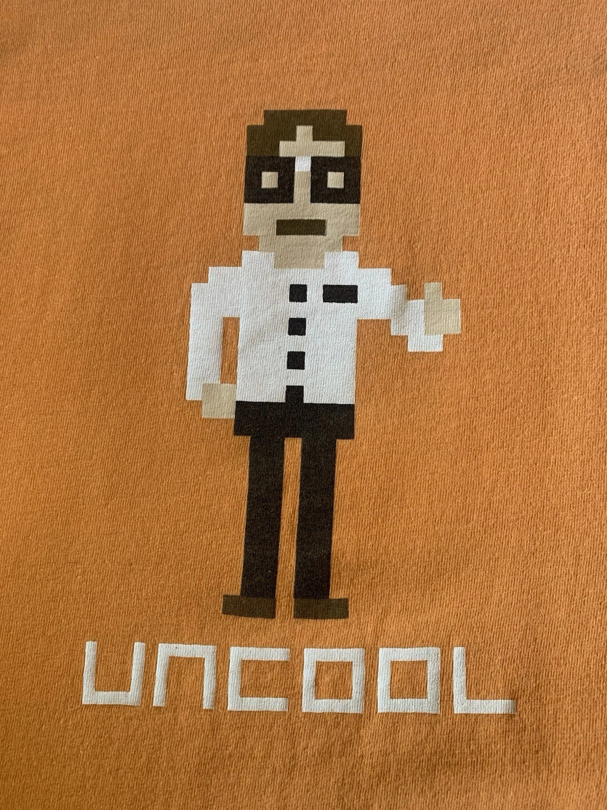 UNCOOL, Pixel Art Character, AWKWARD IS AWESOME T-Shirt Unisex T-shirt, Sweatshirt, Hoodie, Long Sleeve Tee - T-Shirt, Sweatshirt, Hoodie