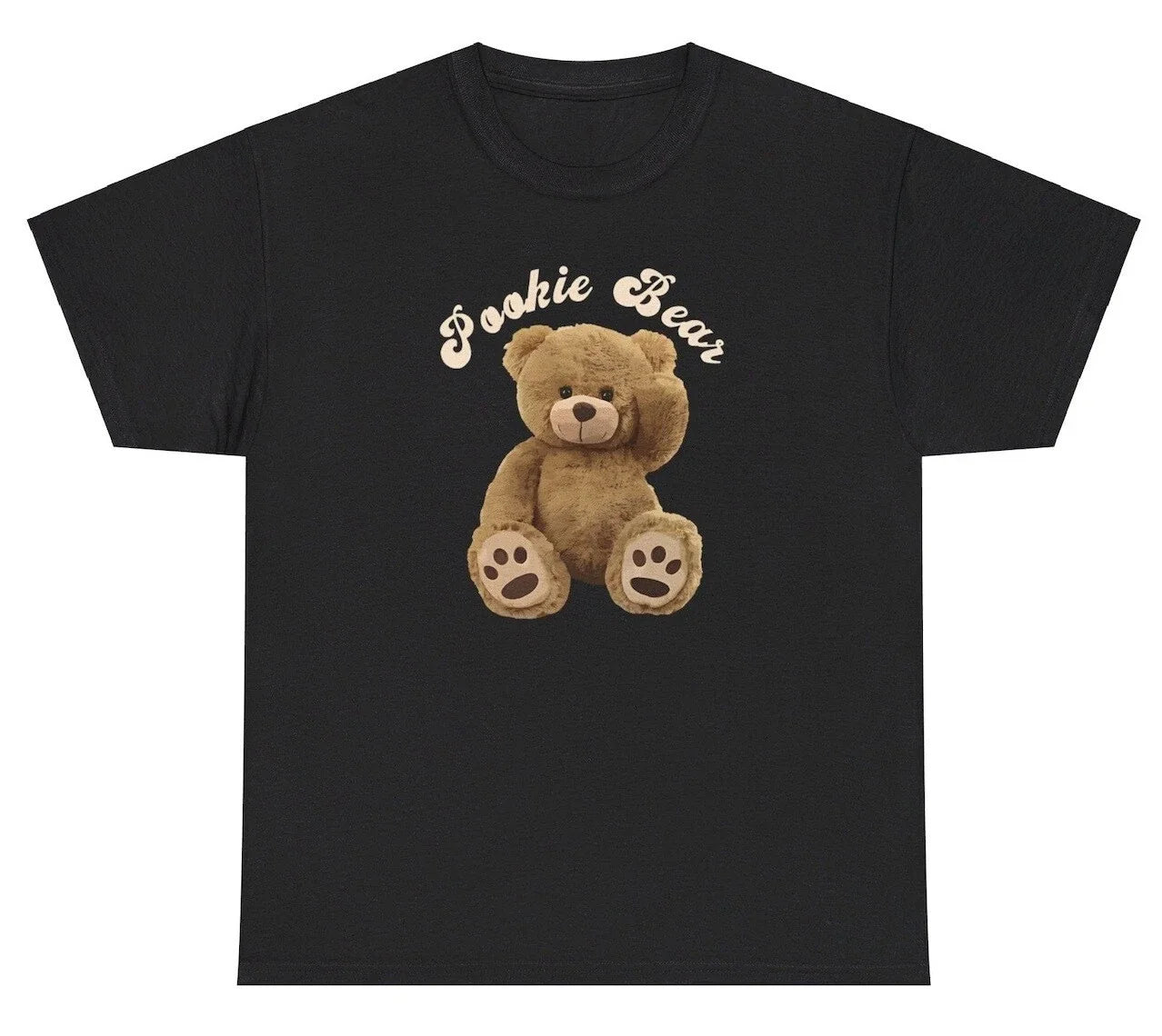 Pookie Bear T-Shirt for Men - Cute Teddy Bear Graphic Tee, Casual Cotton Shirts Unisex T-shirt, Sweatshirt, Hoodie, Long Sleeve Tee - T-Shirt, Sweatshirt, Hoodie
