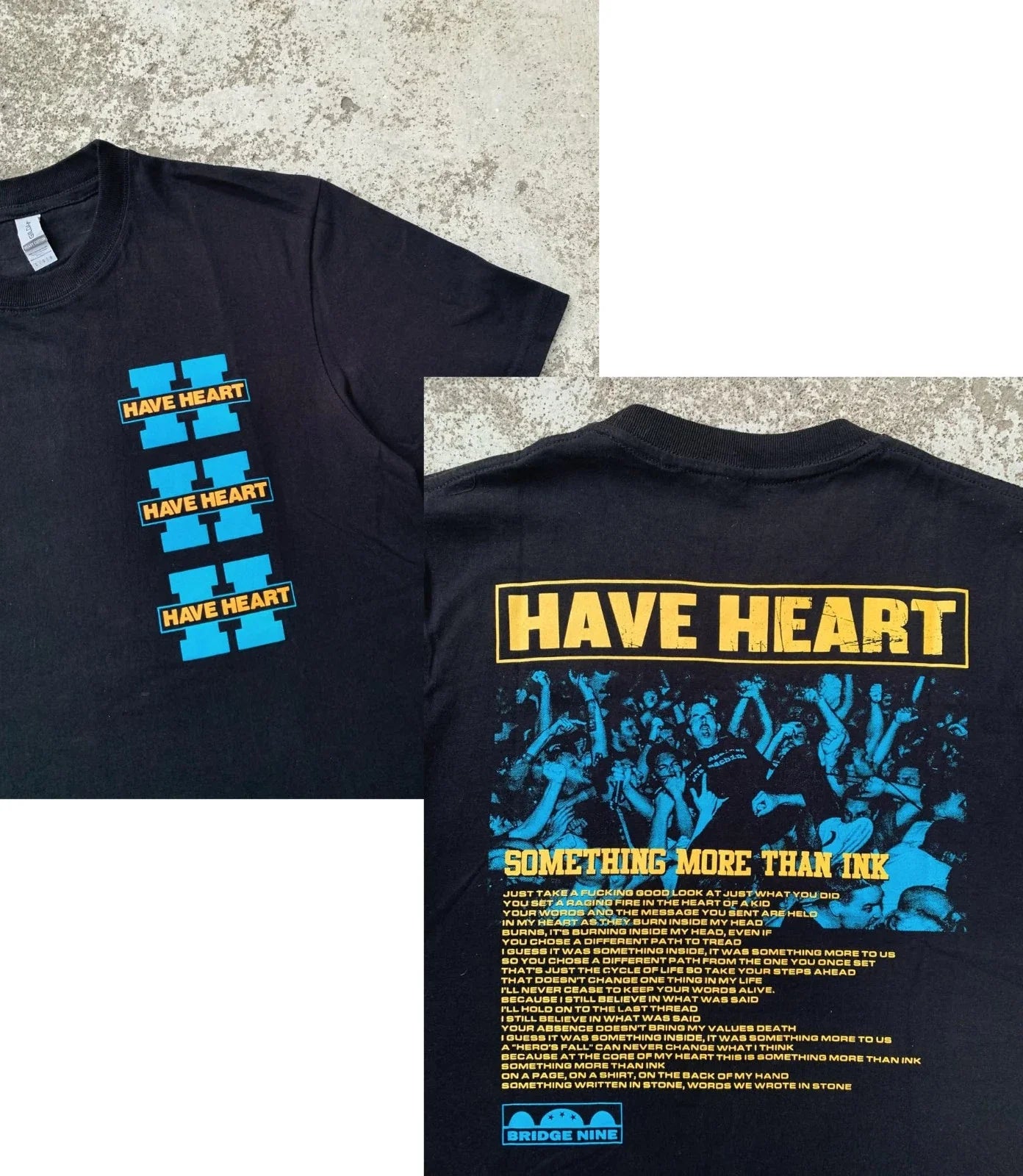 Have Heart Shirt, Hardcore Punk Boston Straight Tee, reprint, 2-sided Unisex T-shirt, Sweatshirt, Hoodie, Long Sleeve Tee - T-Shirt, Sweatshirt, Hoodie