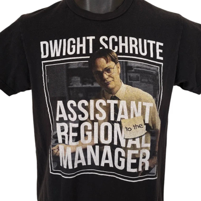 The Office T Shirt Mens Size Small Black Dwight Schrute Asst Regional Manager Unisex T-shirt, Sweatshirt, Hoodie, Long Sleeve Tee - T-Shirt, Sweatshirt, Hoodie