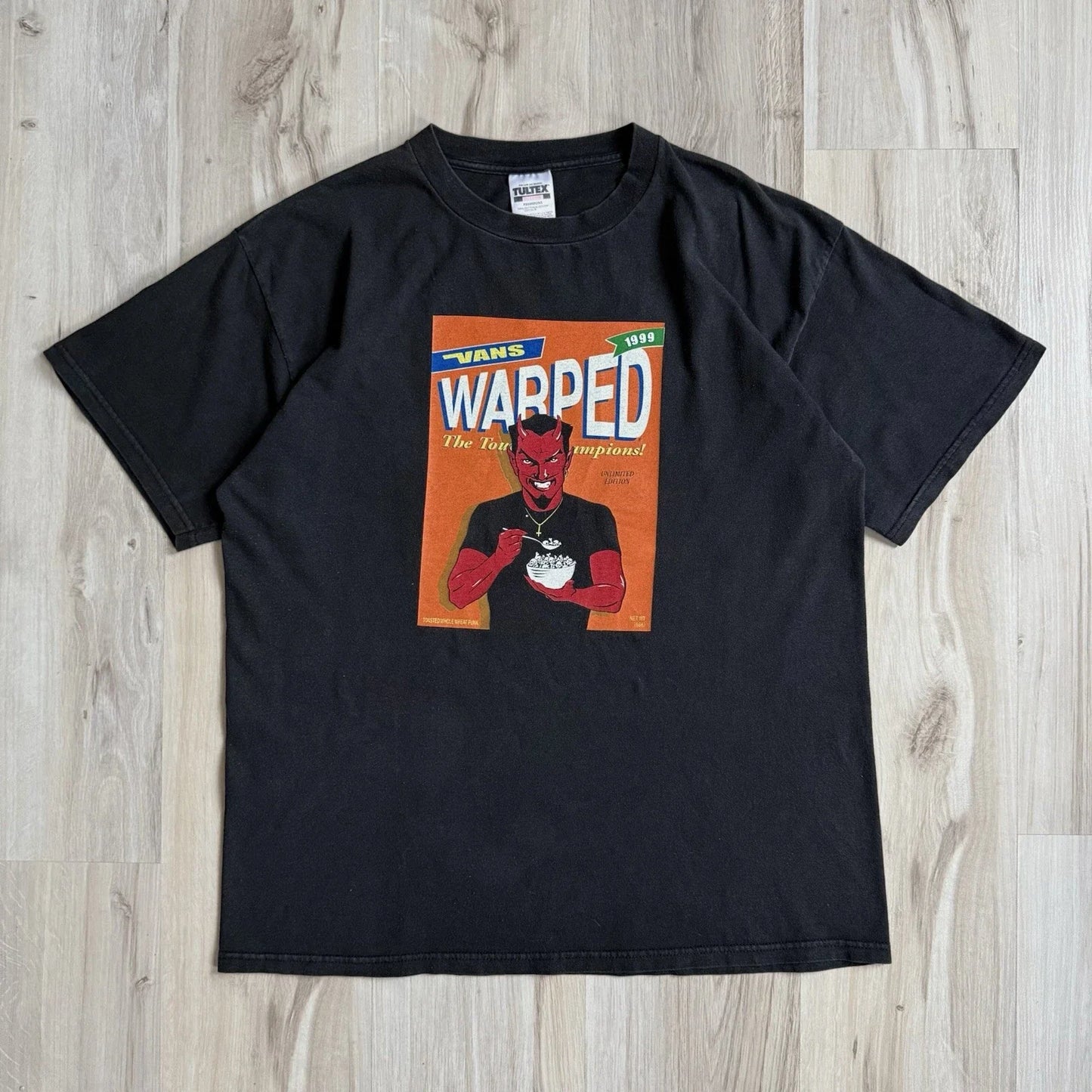 Vintage Vans Warped 1999 The Tour Of Champions 90s concert festival t shirt XL Unisex T-shirt, Sweatshirt, Hoodie, Long Sleeve Tee - T-Shirt, Sweatshirt, Hoodie
