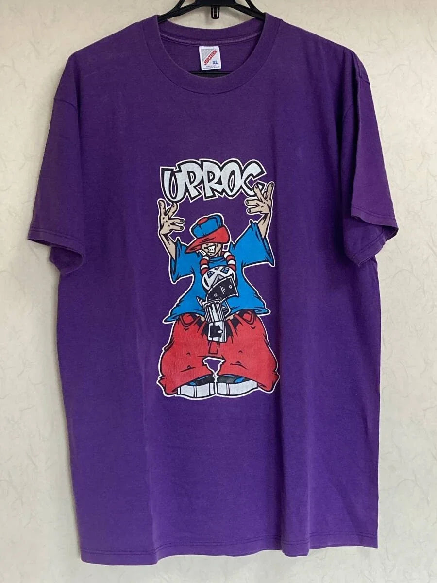 '90s T-shirt JERZEES Made in USA XL intage UPROC Street Fashion Hip Hop Gangsta Unisex T-shirt, Sweatshirt, Hoodie, Long Sleeve Tee - T-Shirt, Sweatshirt, Hoodie