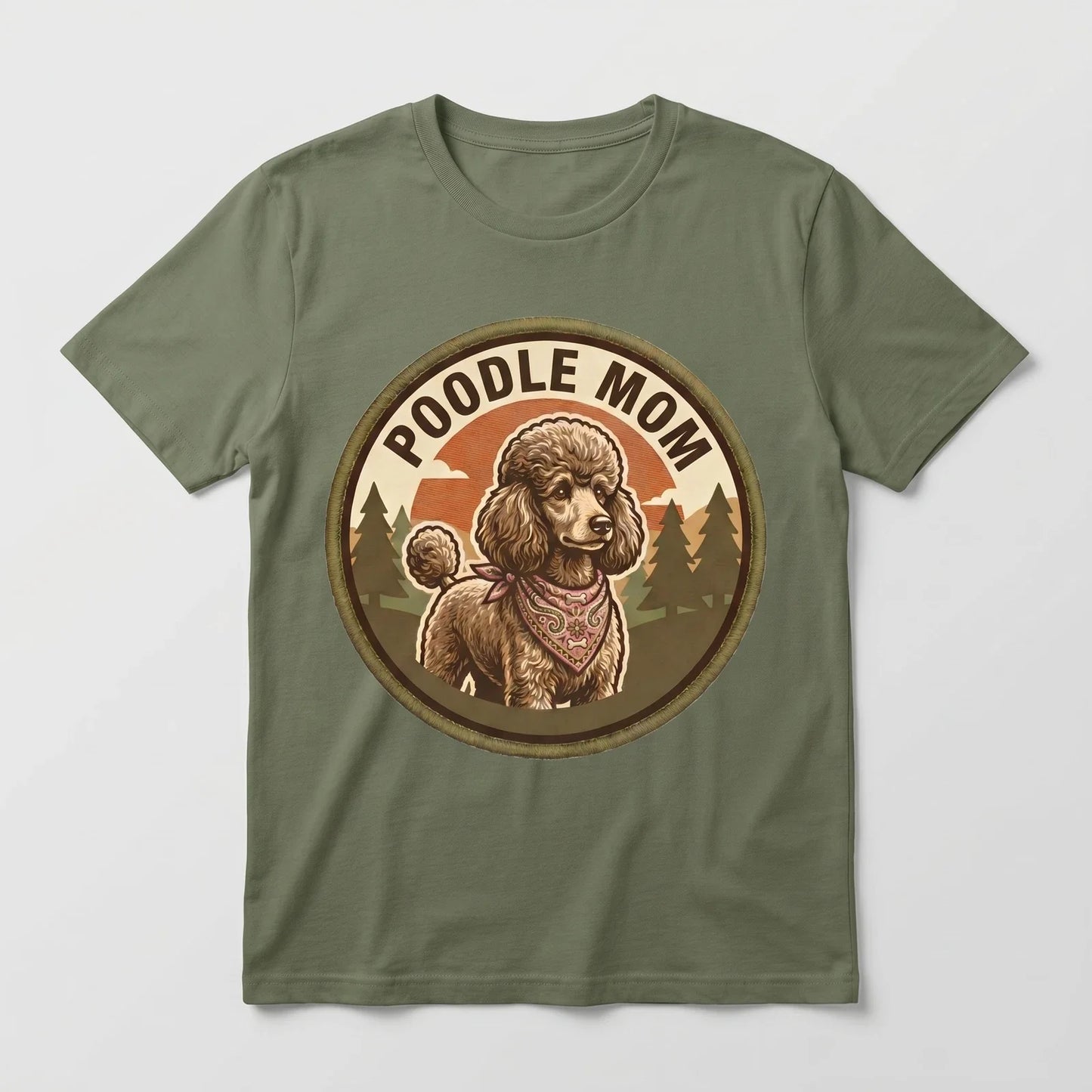 Poodle Mom T-Shirt Doodle Dog Gift Women Graphic Tee Mothers Day Standard Cute Unisex T-shirt, Sweatshirt, Hoodie, Long Sleeve Tee - T-Shirt, Sweatshirt, Hoodie