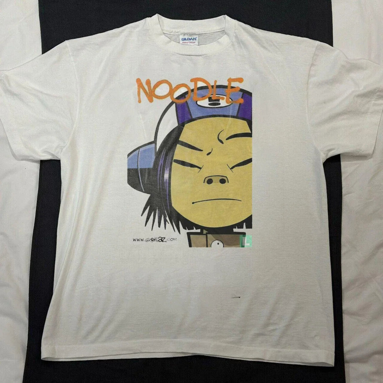 Gorillaz Noodle T-Shirt white Unisex T-shirt, Sweatshirt, Hoodie, Long Sleeve Tee - T-Shirt, Sweatshirt, Hoodie