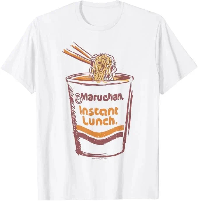 Men's Maruchan Instant Lunch Ramen Cup Art Logo T-Shirt Tee Unisex T-shirt, Sweatshirt, Hoodie, Long Sleeve Tee - T-Shirt, Sweatshirt, Hoodie