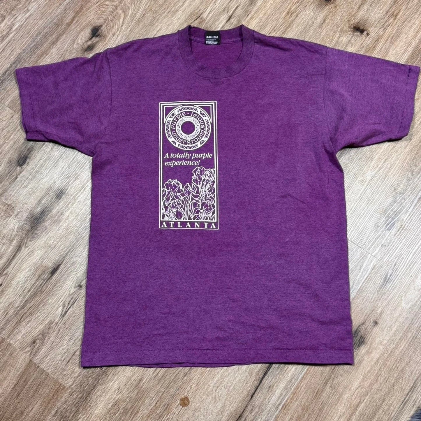 Vtg 90s Underground Atlanta Purple-icious Tee Screen Stars XL USA ATL Very Rare Unisex T-shirt, Sweatshirt, Hoodie, Long Sleeve Tee - T-Shirt, Sweatshirt, Hoodie