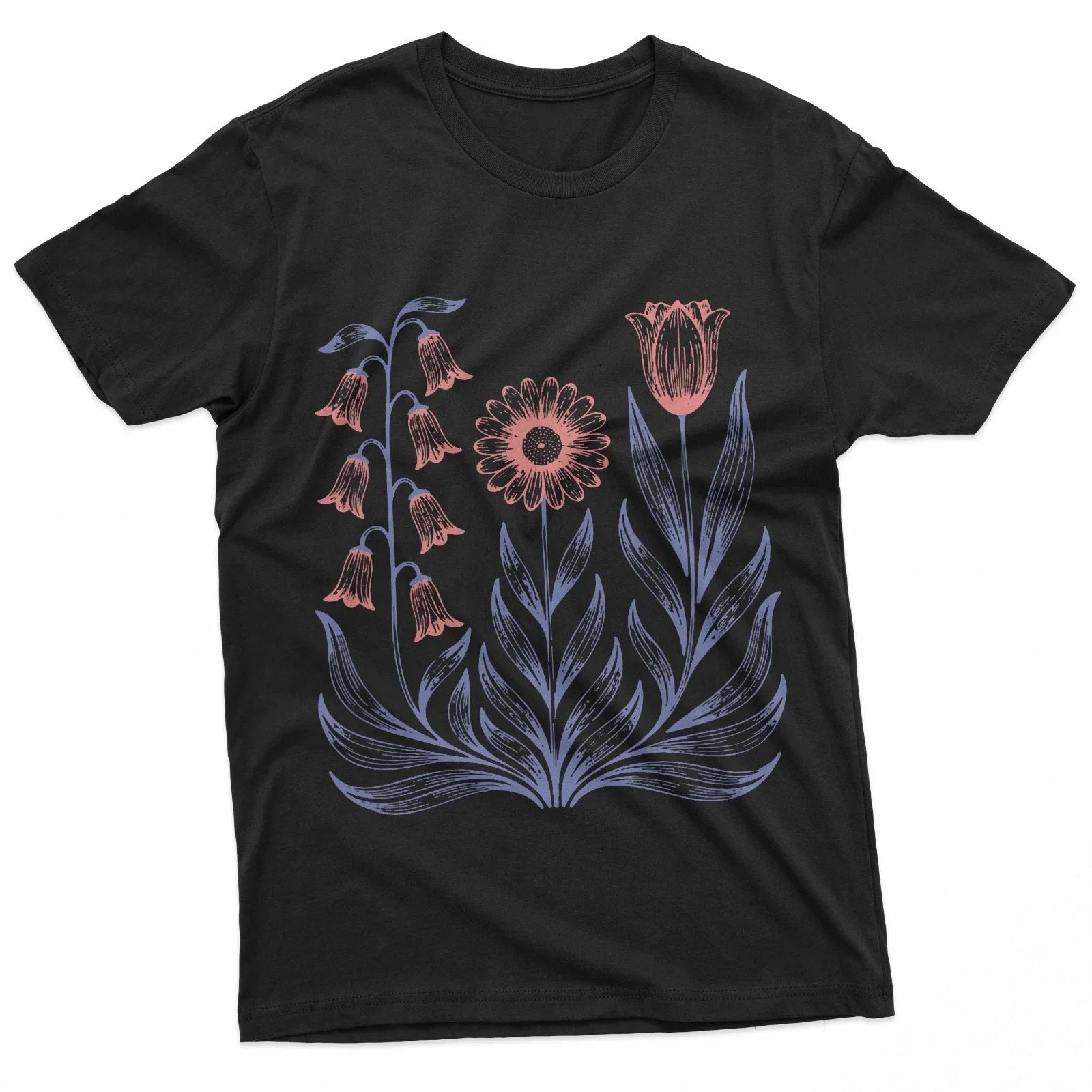 Subtle Boho Flowers Anti Trump, Kamala Harris Voter T-Shirt Unisex T-shirt, Sweatshirt, Hoodie, Long Sleeve Tee - T-Shirt, Sweatshirt, Hoodie