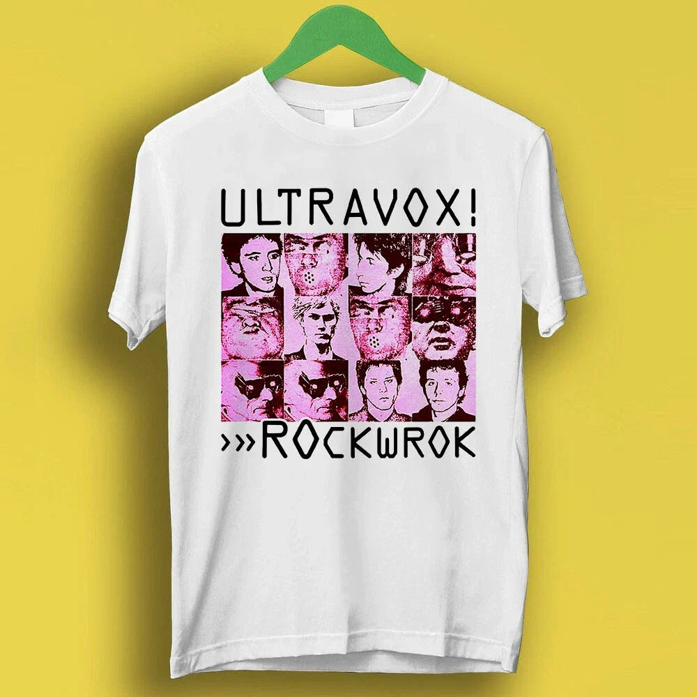 Ultravox Rockwrok New Wave Pop Retro Cool Top Gift Tee T Shirt P1268 Unisex T-shirt, Sweatshirt, Hoodie, Long Sleeve Tee - T-Shirt, Sweatshirt, Hoodie