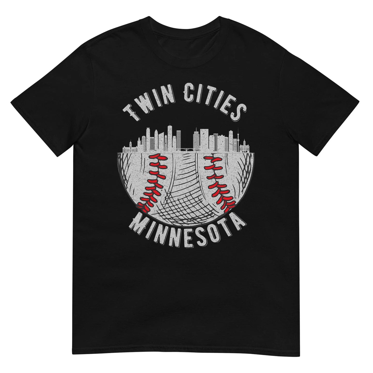 Cool Twin Cities Minnesota MN Baseball Skyline St. Paul-MPLS T-Shirt Unisex T-shirt, Sweatshirt, Hoodie, Long Sleeve Tee - T-Shirt, Sweatshirt, Hoodie