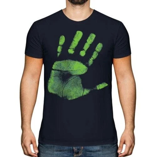 Hand Printed T-Shirt Fashion Top Hipster Gradasso Trendy Short Sleeve Unisex T-shirt, Sweatshirt, Hoodie, Long Sleeve Tee - T-Shirt, Sweatshirt, Hoodie