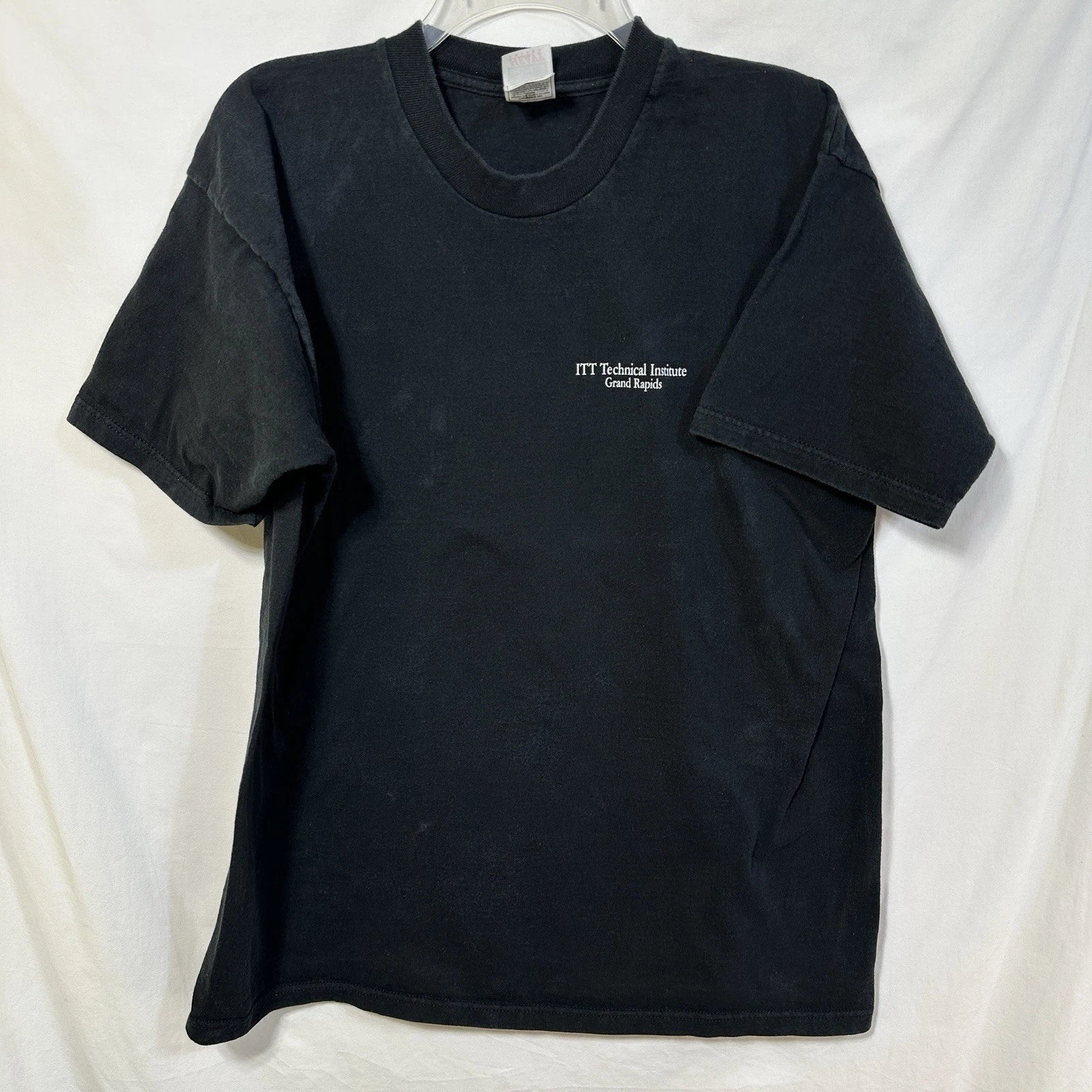 Vintage Distressed ITT Technical Institute Grand Rapids T-Shirt Faded Y2K School Unisex T-shirt, Sweatshirt, Hoodie, Long Sleeve Tee - T-Shirt, Sweatshirt, Hoodie