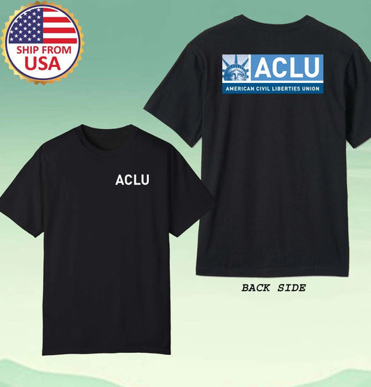 ACLU American Civil Liberties Union Men's Black Size S-5XL Unisex T-shirt, Sweatshirt, Hoodie, Long Sleeve Tee - T-Shirt, Sweatshirt, Hoodie