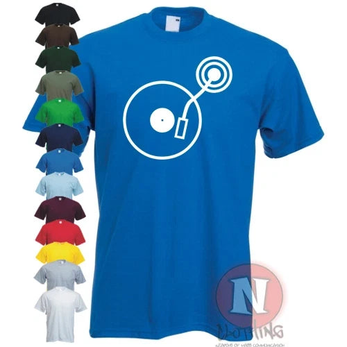 DJ turntable T-shirt Ibiza club party old school style rave edm cool Unisex T-shirt, Sweatshirt, Hoodie, Long Sleeve Tee - T-Shirt, Sweatshirt, Hoodie