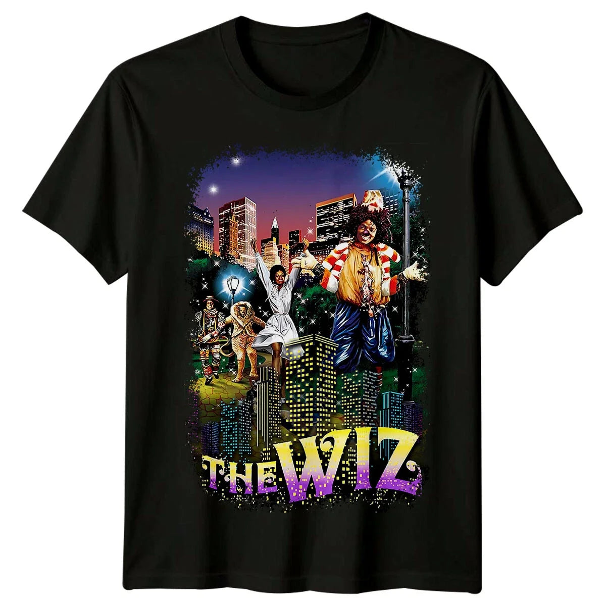 The Wiz (1978) Movie Poster Inspired T-Shirt Retro 70s Tee Unisex Unisex T-shirt, Sweatshirt, Hoodie, Long Sleeve Tee - T-Shirt, Sweatshirt, Hoodie