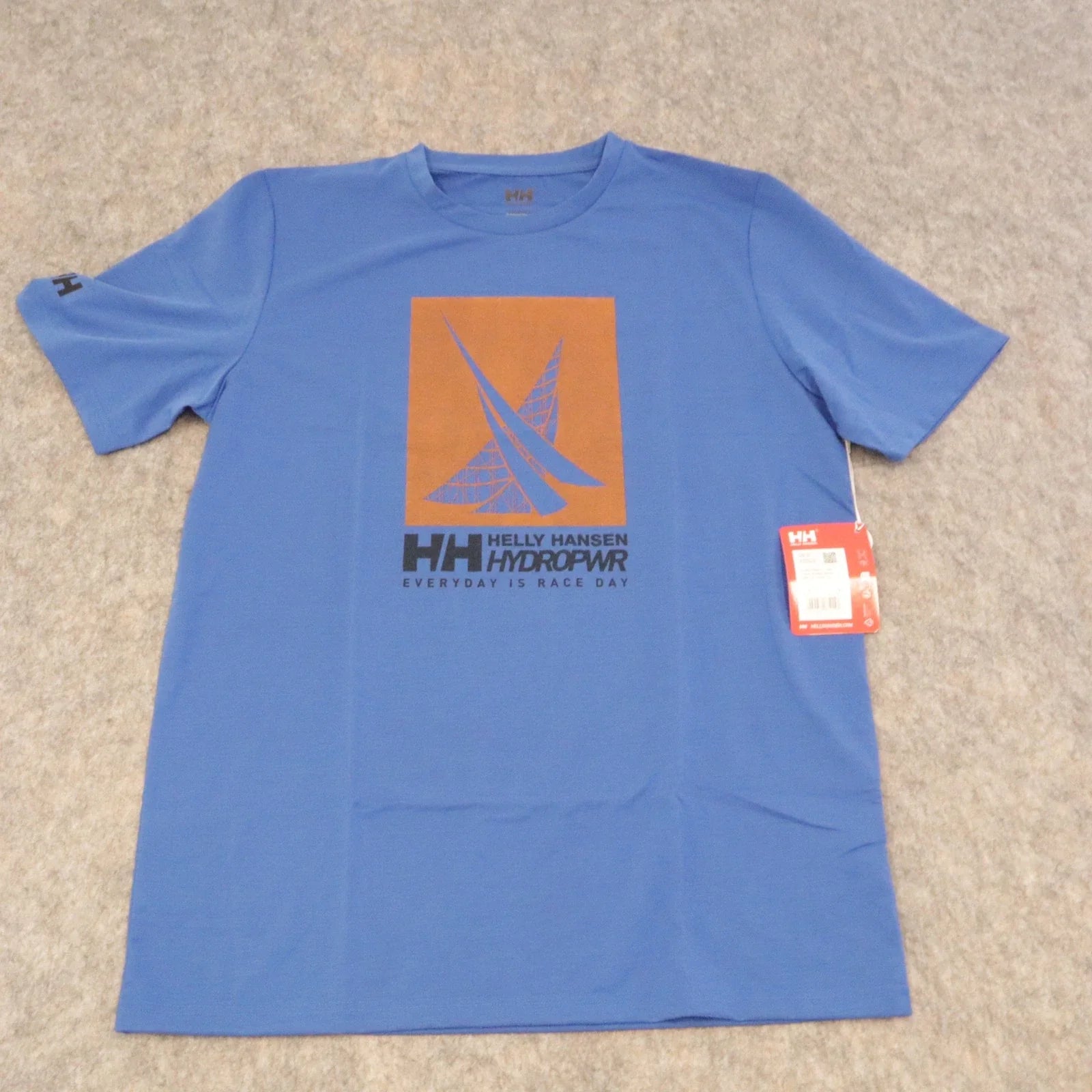 Helly Hansen HP Race Graphic T-Shirt Men's L/G Cobalt Blue UPF 40+ Sailing Top Unisex T-shirt, Sweatshirt, Hoodie, Long Sleeve Tee - T-Shirt, Sweatshirt, Hoodie