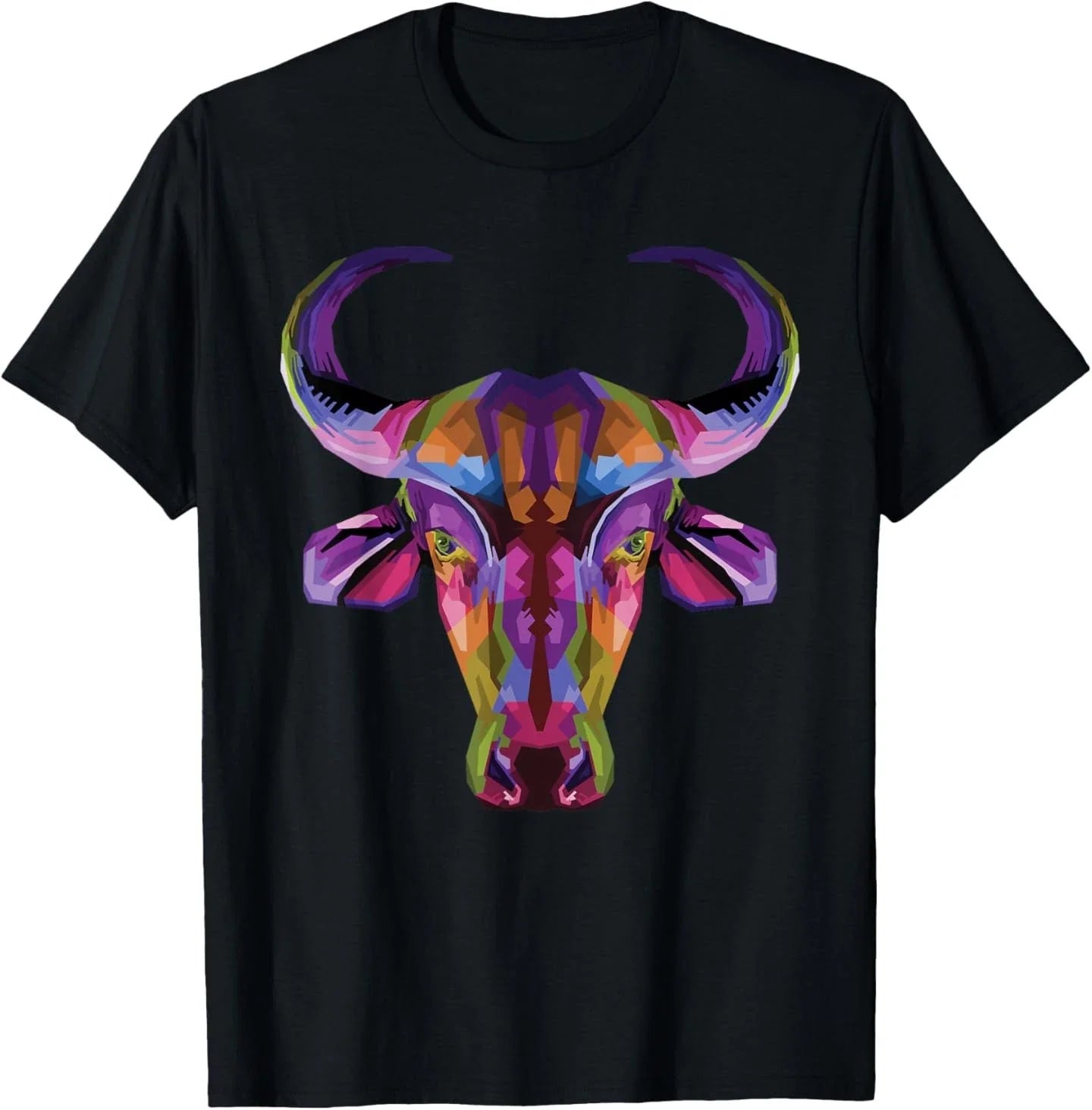 Colorful Geometric Pop Head Art for Lovers T-Shirt Unisex T-shirt, Sweatshirt, Hoodie, Long Sleeve Tee - T-Shirt, Sweatshirt, Hoodie