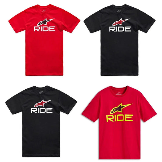 Alpinestars Ride 4.0 CSF Motorcycle Tee Regular Fit T-Shirt Black Red Camo Unisex T-shirt, Sweatshirt, Hoodie, Long Sleeve Tee - T-Shirt, Sweatshirt, Hoodie