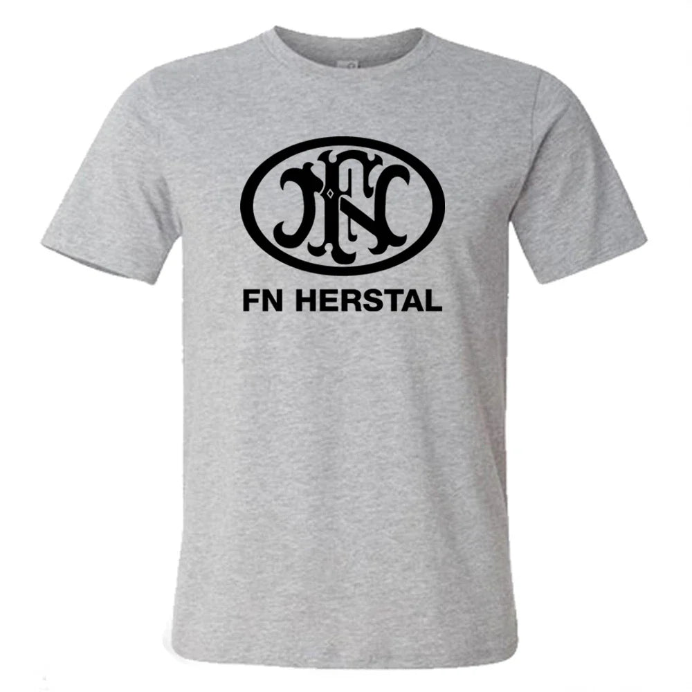 FN Herstal Firearms Guns Men's Grey Size S to 5XL Unisex T-shirt, Sweatshirt, Hoodie, Long Sleeve Tee - T-Shirt, Sweatshirt, Hoodie