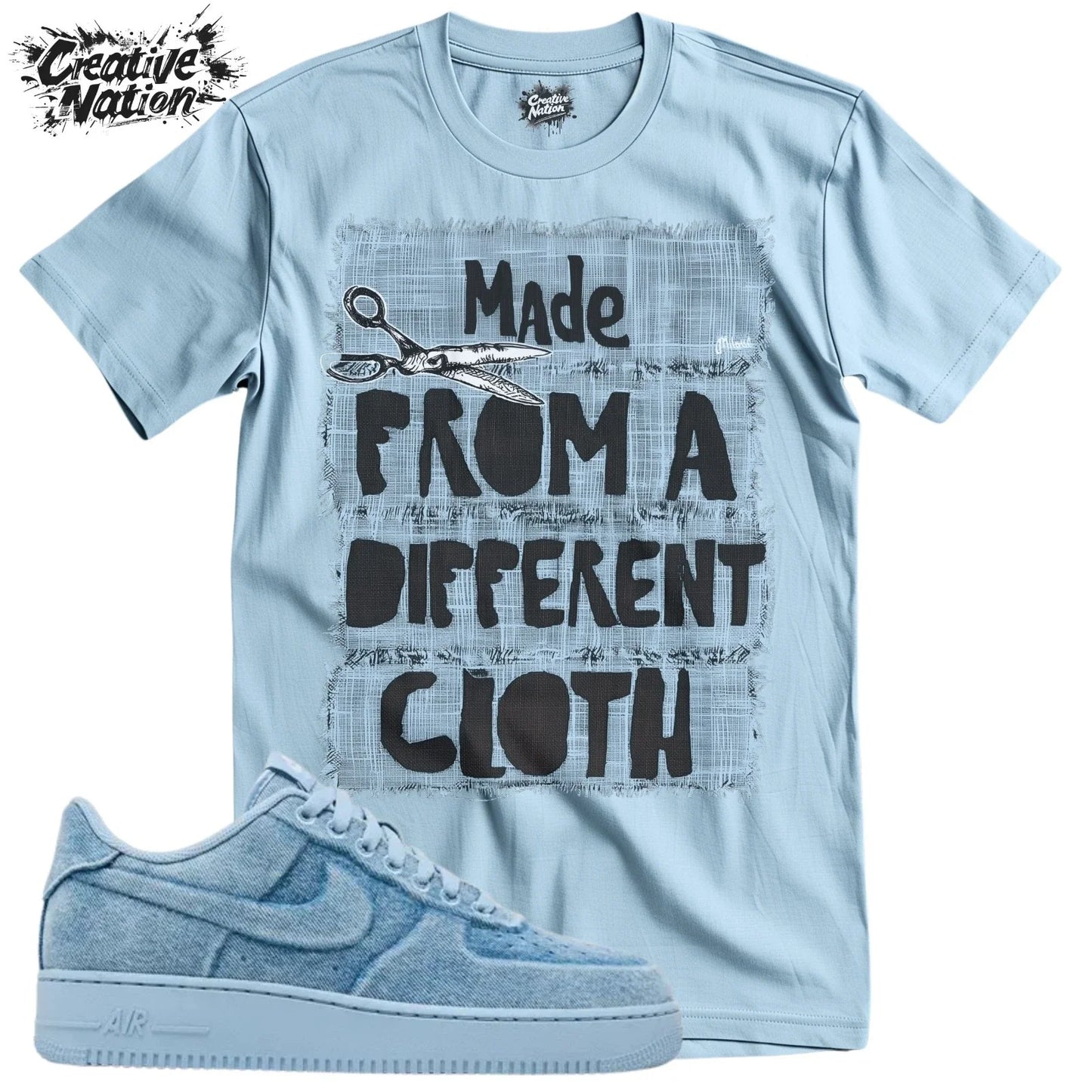Shirt To Match Light Blue Unisex Tee Sneaker Shirt Gym Shirt Sneaker Tee Outfit Unisex T-shirt, Sweatshirt, Hoodie, Long Sleeve Tee - T-Shirt, Sweatshirt, Hoodie