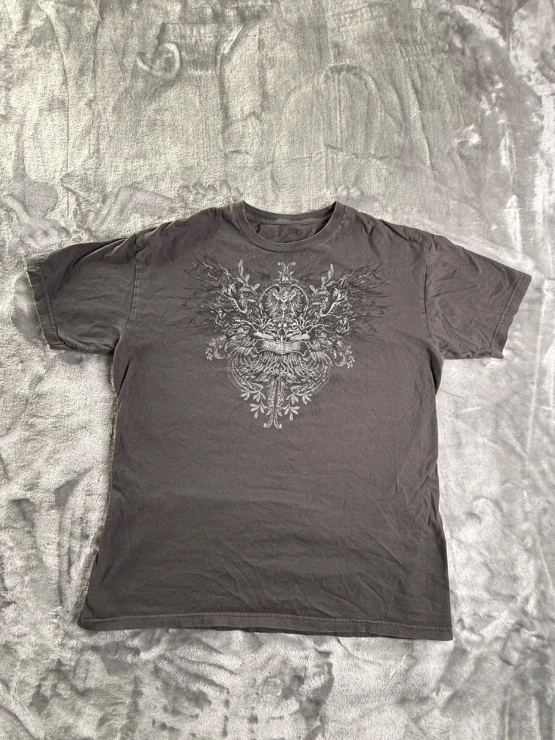 Vintage Soundgarden King Animal Crest T-Shirt Men Large Gray Cotton Grunge Band Unisex T-shirt, Sweatshirt, Hoodie, Long Sleeve Tee - T-Shirt, Sweatshirt, Hoodie