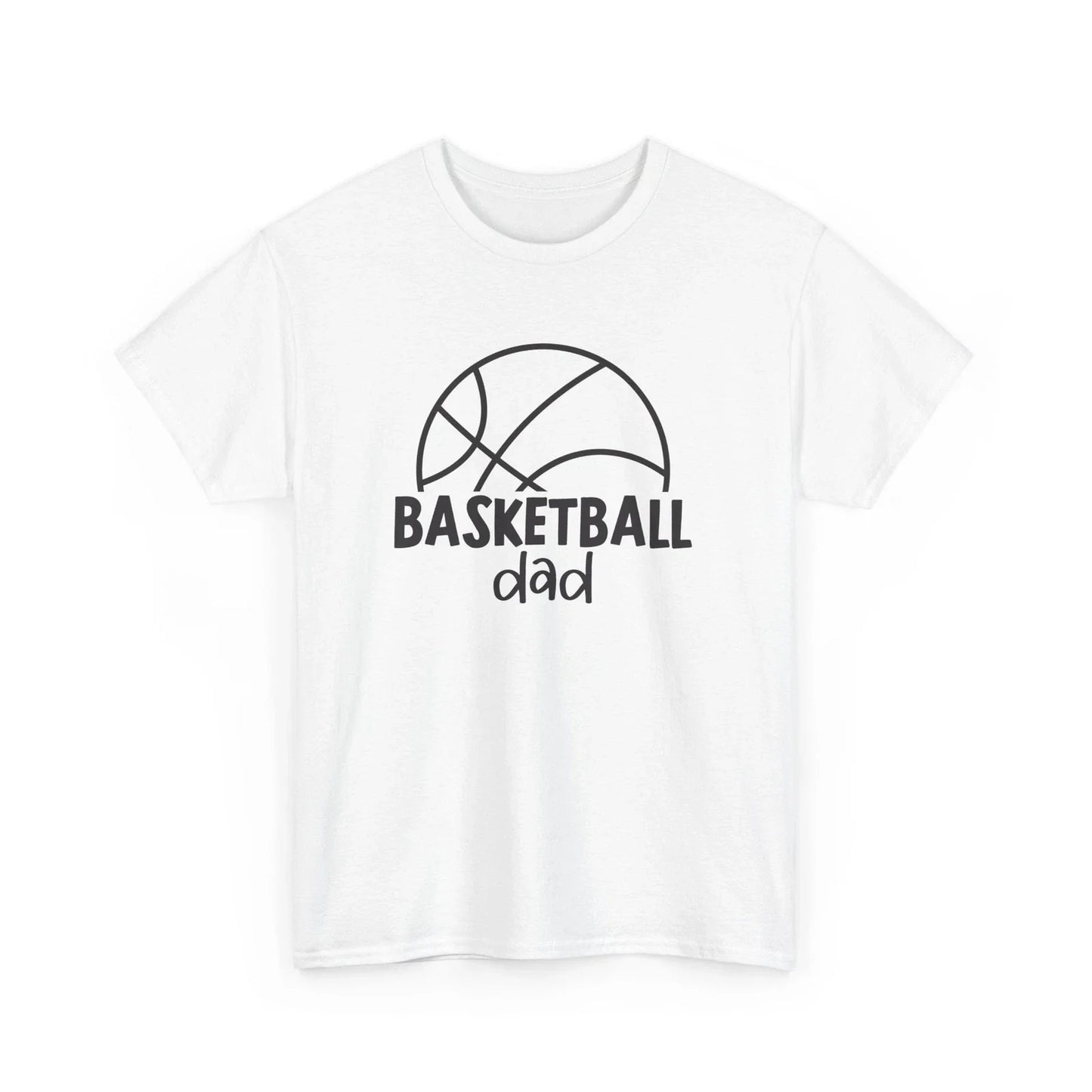 Basketball Dad Tee | Cool Athletic Shirt | Graphic Hoops Street Style Unisex T-shirt, Sweatshirt, Hoodie, Long Sleeve Tee - T-Shirt, Sweatshirt, Hoodie