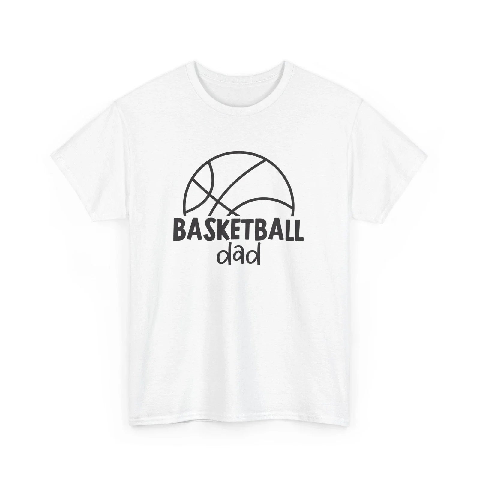 Basketball Dad Tee | Cool Athletic Shirt | Graphic Hoops Street Style Unisex T-shirt, Sweatshirt, Hoodie, Long Sleeve Tee - T-Shirt, Sweatshirt, Hoodie