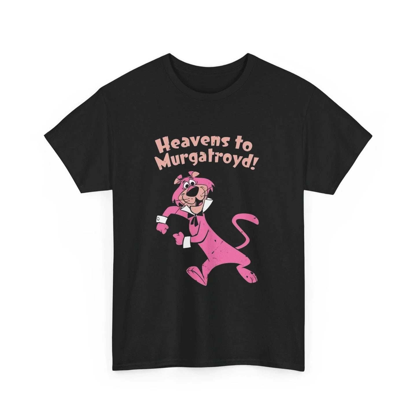 Snagglepuss Heavens to Murgatroyd Graphic Tee, Cartoon Character Shirt Unisex T-shirt, Sweatshirt, Hoodie, Long Sleeve Tee - T-Shirt, Sweatshirt, Hoodie