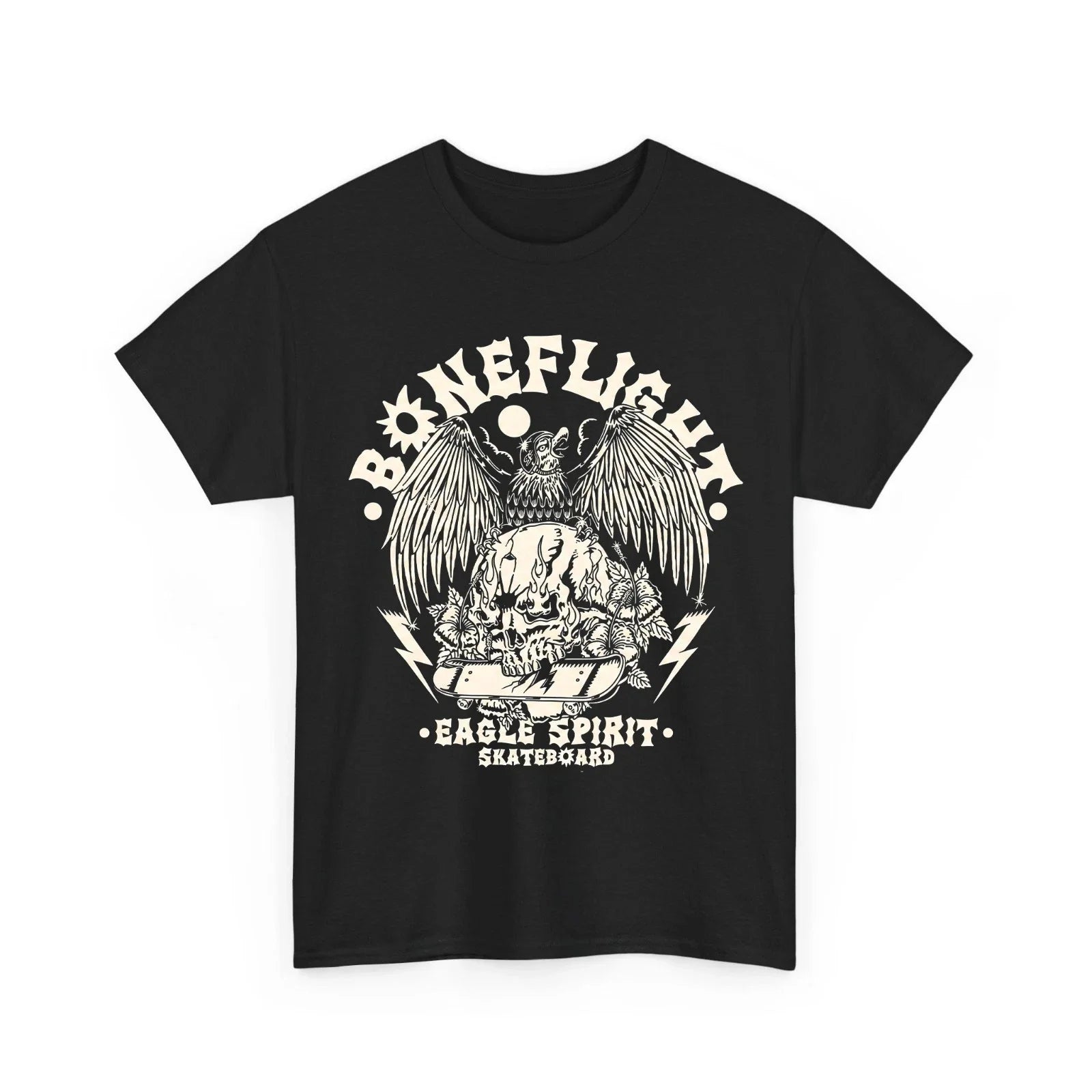 Eagle Skull Skateboard Vintage Edgy Streetwear Graphic Men's T-Shirt Unisex T-shirt, Sweatshirt, Hoodie, Long Sleeve Tee - T-Shirt, Sweatshirt, Hoodie