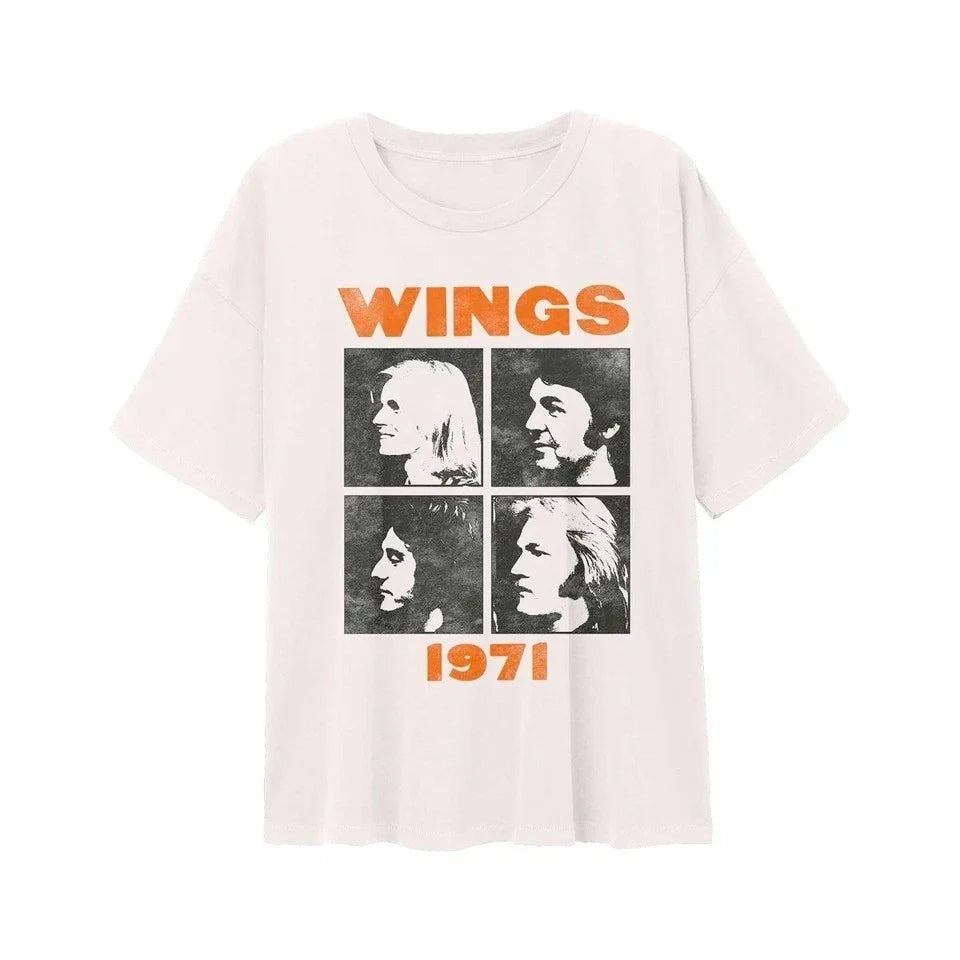 Vintage Wings Band T-shirt, Wings 1971 Shirt S-5XL Q9458 Unisex T-shirt, Sweatshirt, Hoodie, Long Sleeve Tee - T-Shirt, Sweatshirt, Hoodie