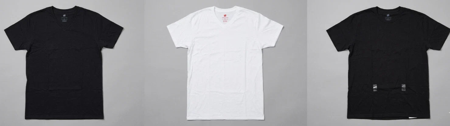 Hanes & Urban Outfitters V-Neck Crew Neck Tee T Shirts Black White Men SZ M NEW Unisex T-shirt, Sweatshirt, Hoodie, Long Sleeve Tee - T-Shirt, Sweatshirt, Hoodie