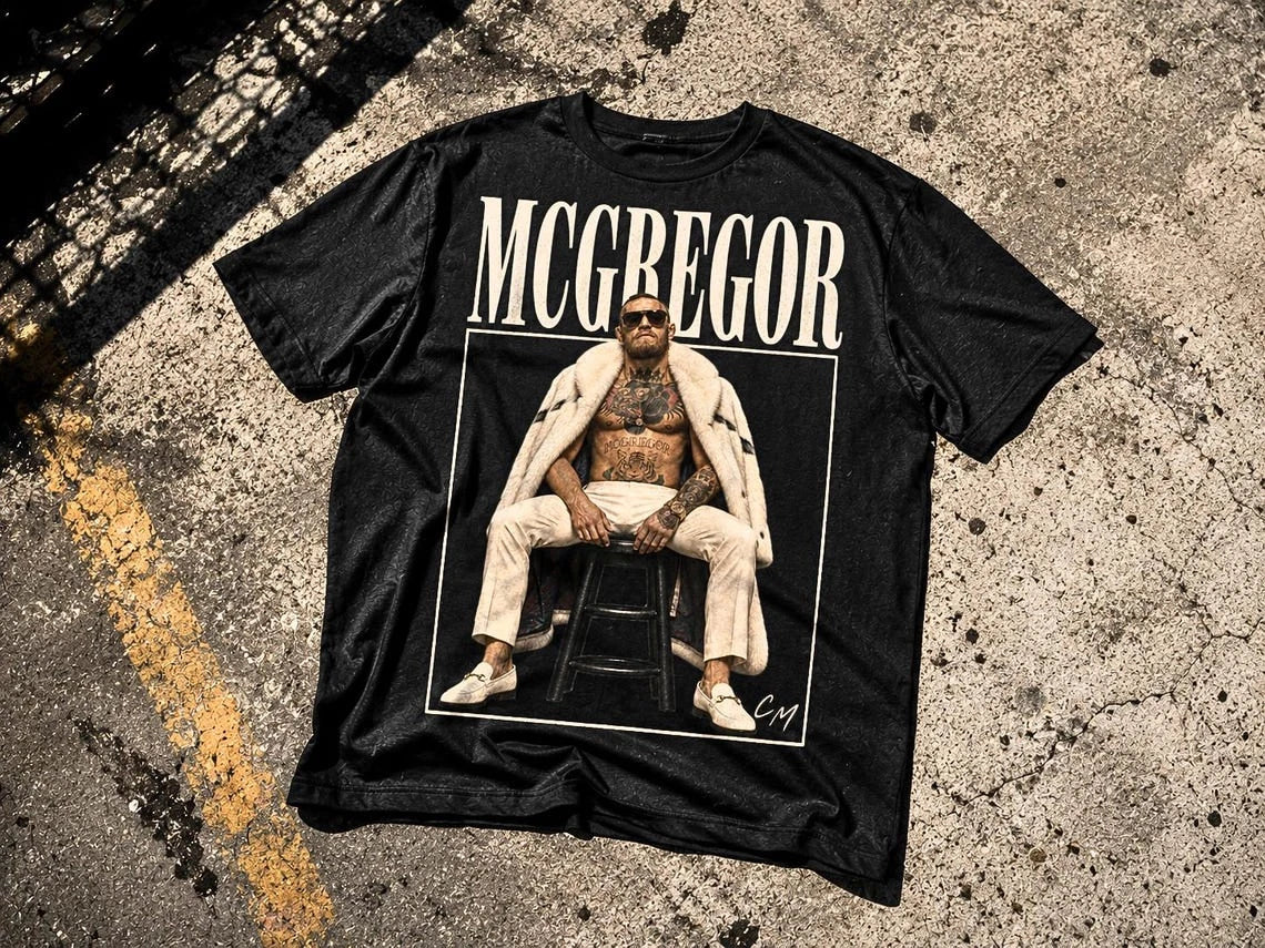 Conor McGregor UFC 329 Fight Night Shirt Unisex T-shirt, Sweatshirt, Hoodie, Long Sleeve Tee - T-Shirt, Sweatshirt, Hoodie