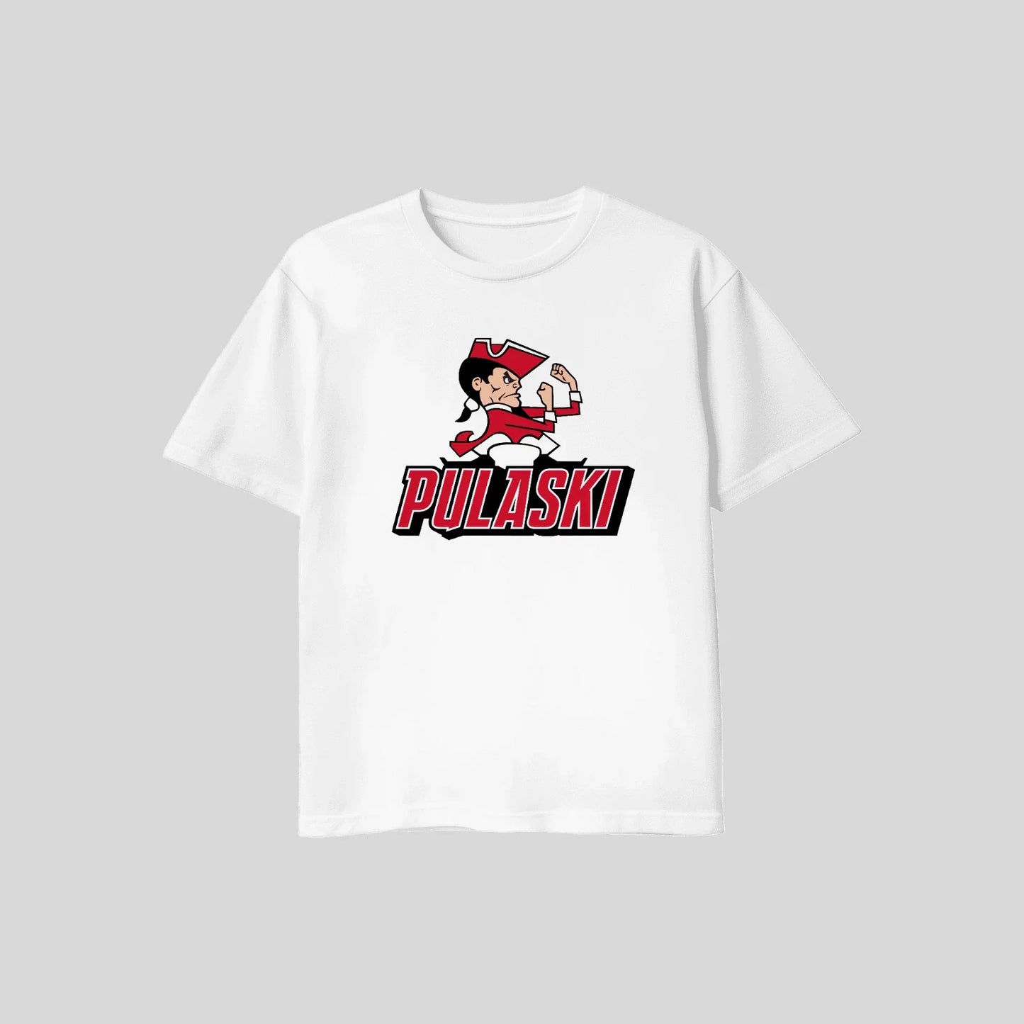 Pulaski Wisconsin High School Red Raiders T Shirt XL L M Unisex T-shirt, Sweatshirt, Hoodie, Long Sleeve Tee - T-Shirt, Sweatshirt, Hoodie