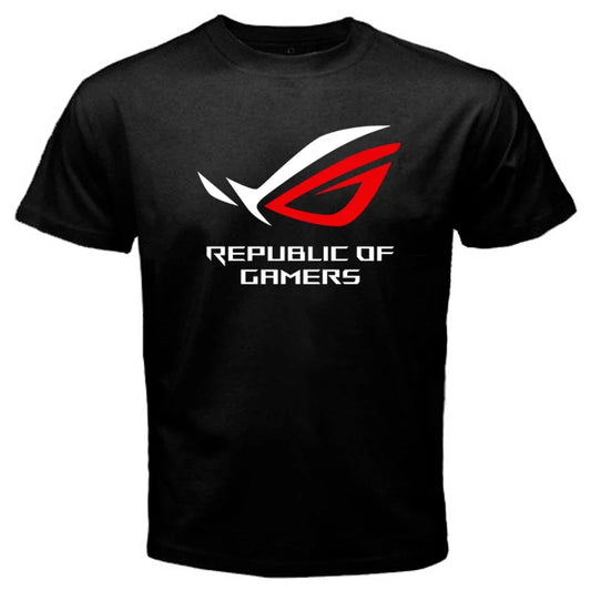 ASUS ROG Republic of Gamers Men's Black Size S to 5XL Unisex T-shirt, Sweatshirt, Hoodie, Long Sleeve Tee - T-Shirt, Sweatshirt, Hoodie
