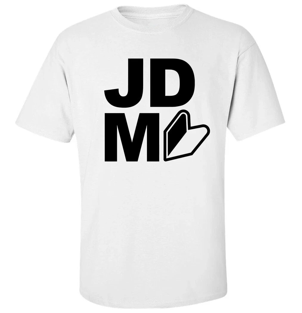 Jdm Japanese Car Lifestyle Logo Trendy Printed Cotton Men's T-shirt Top Tee Unisex T-shirt, Sweatshirt, Hoodie, Long Sleeve Tee - T-Shirt, Sweatshirt, Hoodie