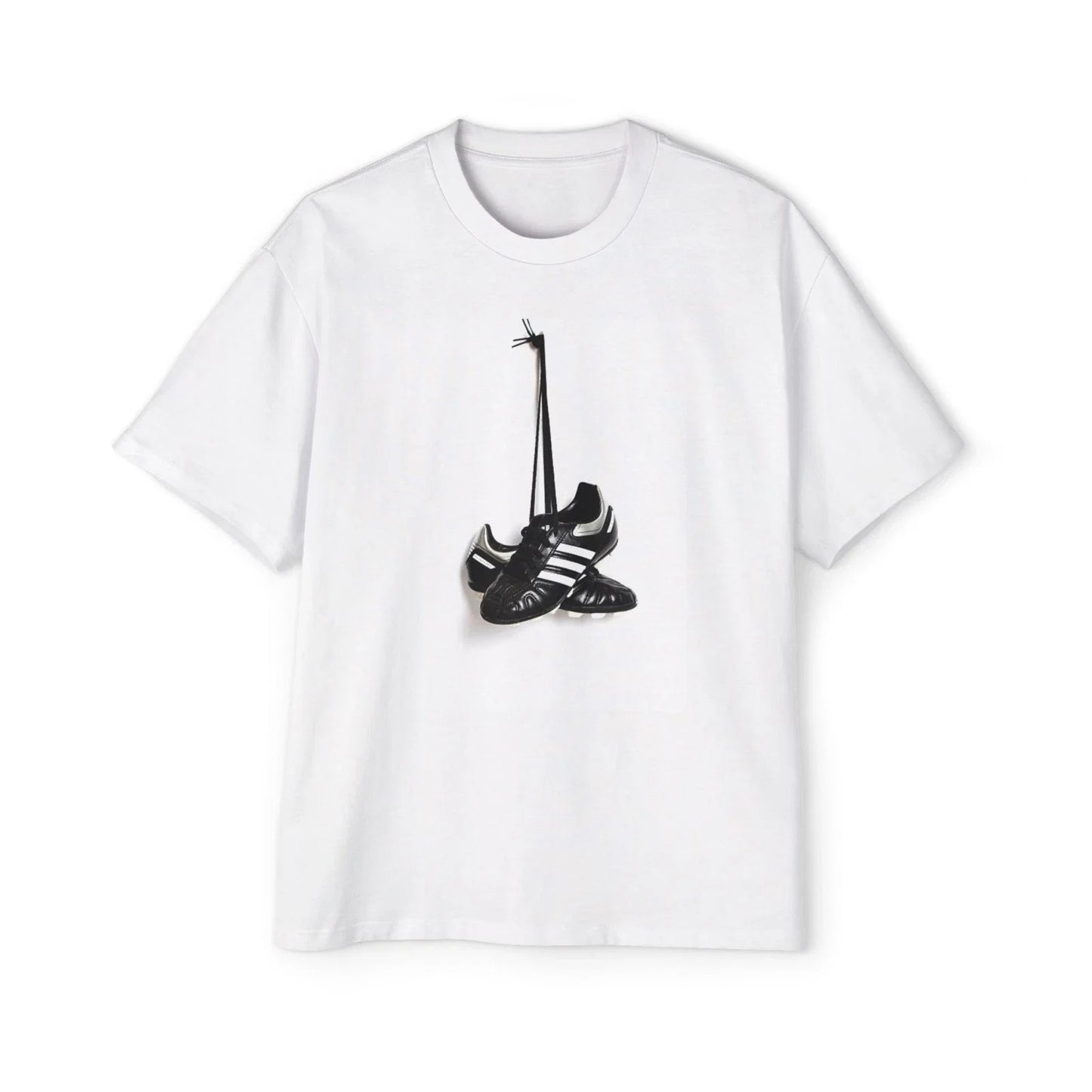 Oversized Tee with Graphic Design, Vintage design, Football, Soccer, Cleats Unisex T-shirt, Sweatshirt, Hoodie, Long Sleeve Tee - T-Shirt, Sweatshirt, Hoodie