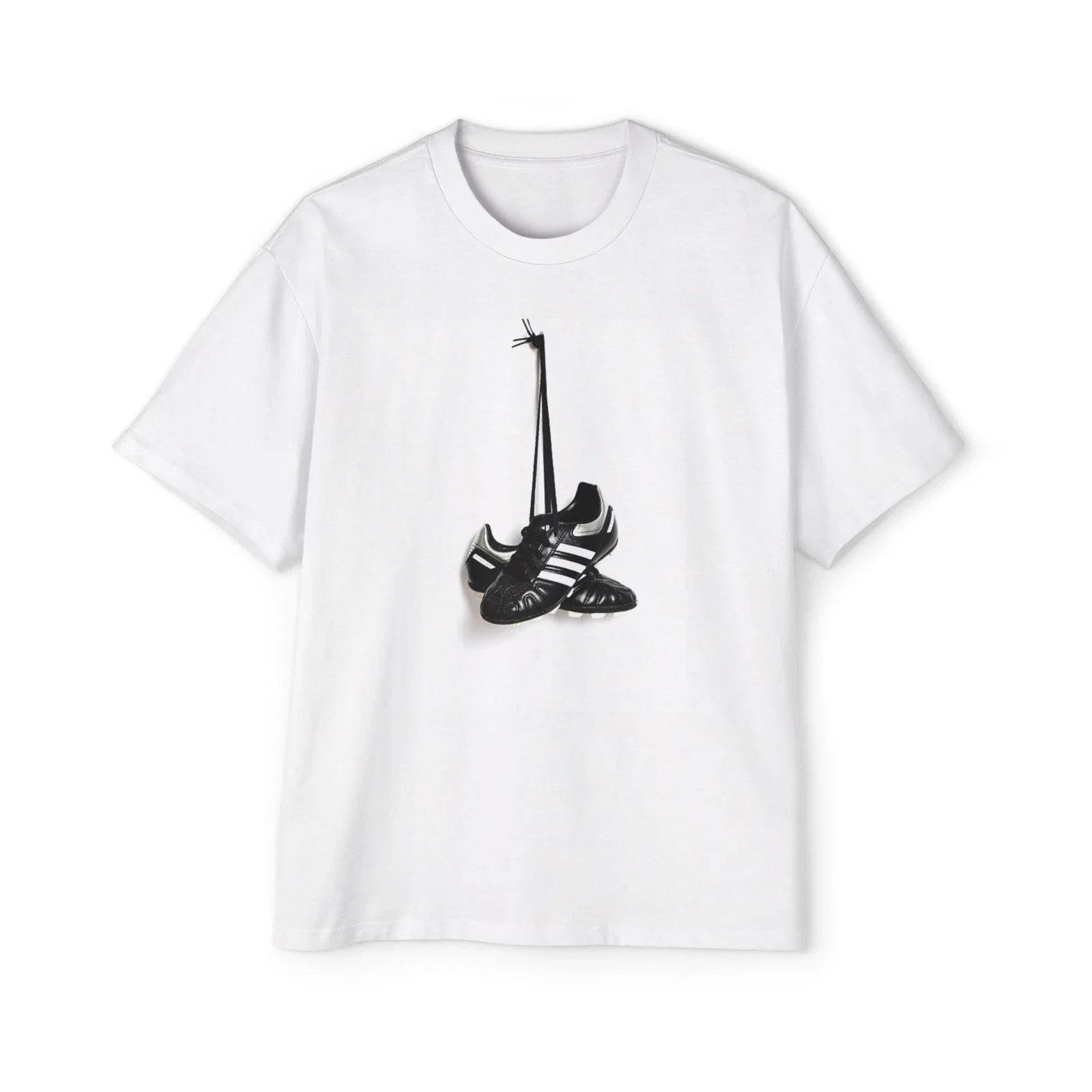 Oversized Tee with Graphic Design, Vintage design, Football, Soccer, Cleats Unisex T-shirt, Sweatshirt, Hoodie, Long Sleeve Tee - T-Shirt, Sweatshirt, Hoodie