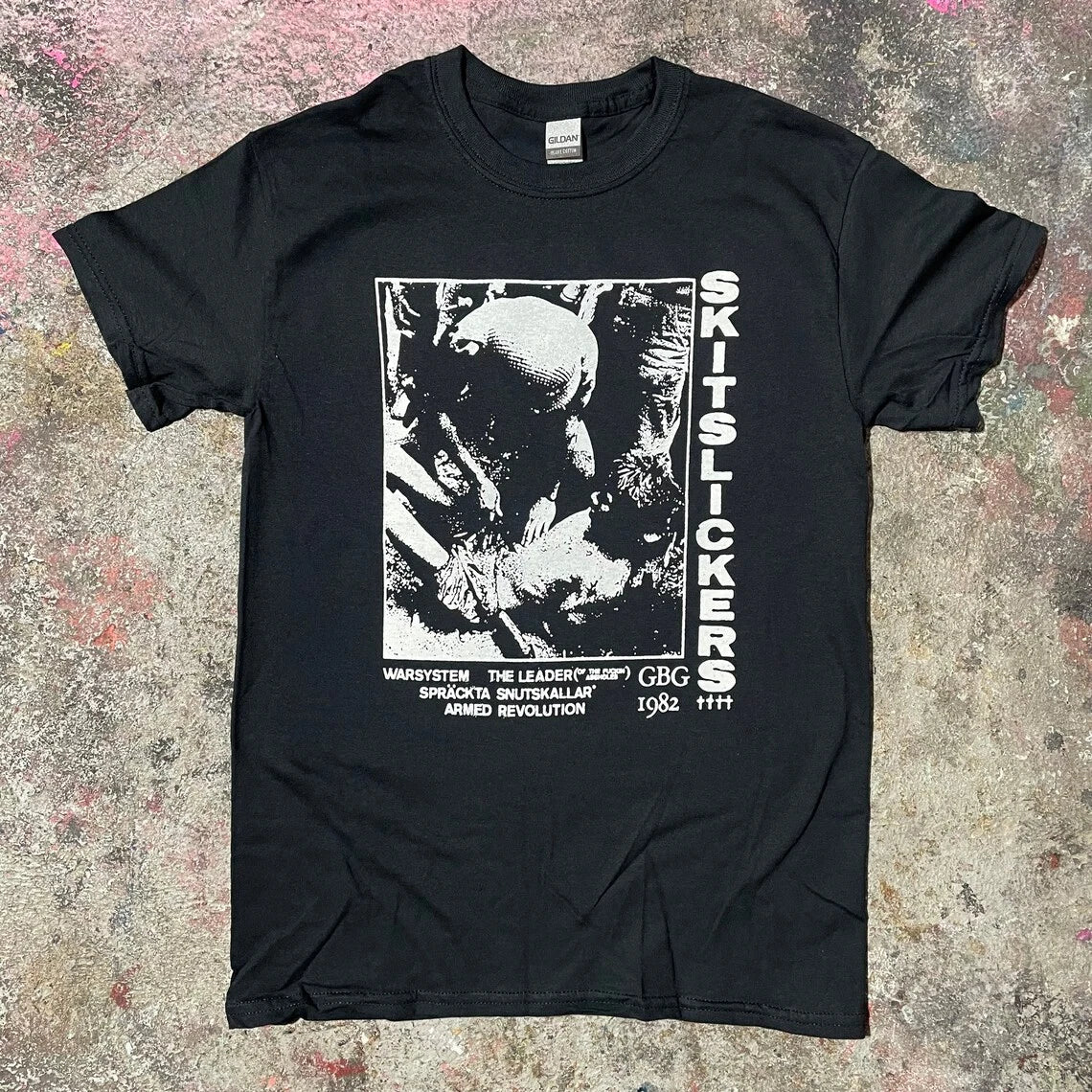 Skitslickers Shirt skitslickers, shitlickers, anti cimex, d-beat  Unisex t-shirt Unisex T-shirt, Sweatshirt, Hoodie, Long Sleeve Tee - T-Shirt, Sweatshirt, Hoodie