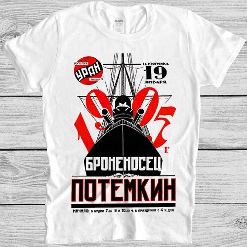 Battleship Potemkin T Shirt 781 Soviet Silent Film Retro Vintage Cool Gift Tee Unisex T-shirt, Sweatshirt, Hoodie, Long Sleeve Tee - T-Shirt, Sweatshirt, Hoodie