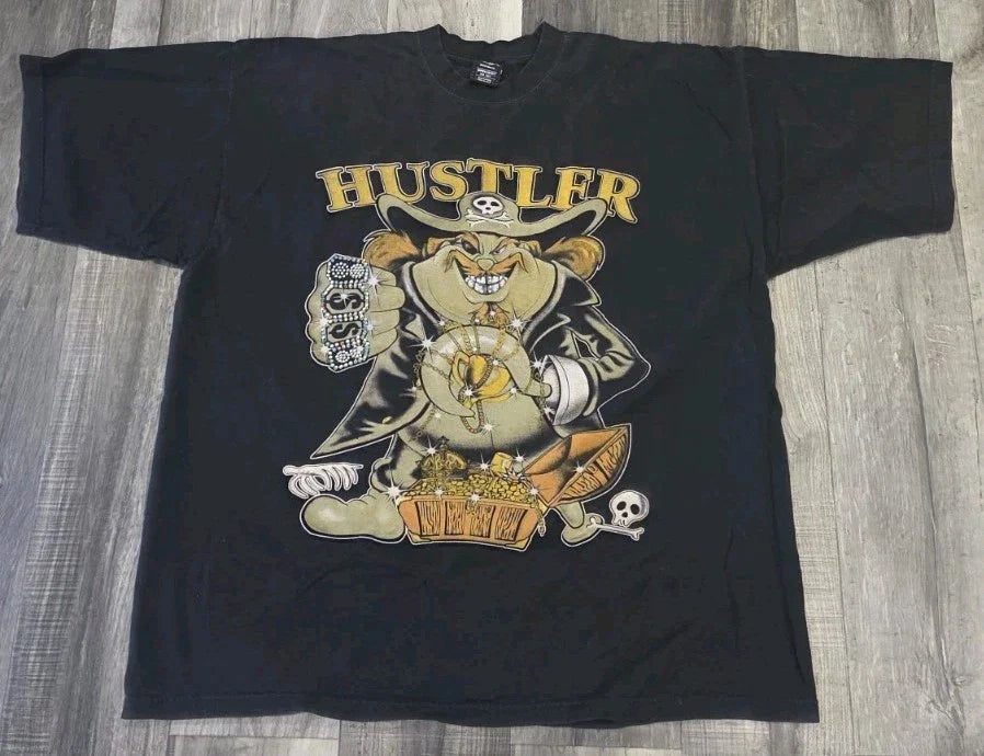 Lox Super Heavy Mens 3XL Tall Shirt Rhinestone Rabbit Y2K Rap Rare!! Unisex T-shirt, Sweatshirt, Hoodie, Long Sleeve Tee - T-Shirt, Sweatshirt, Hoodie