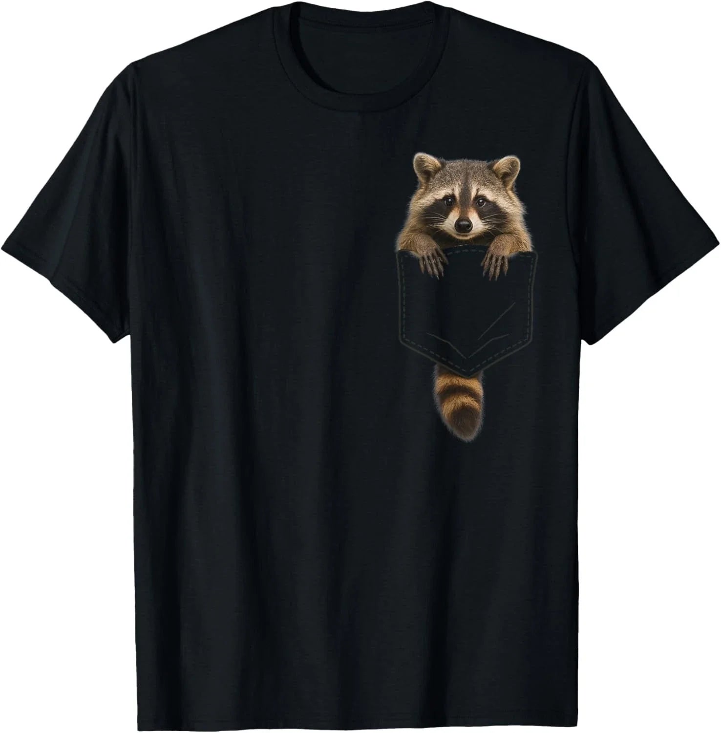 Cute Raccoon Pocket Funny Gifts For Men Women Kid T-Shirt unisex T-Shirt Unisex T-shirt, Sweatshirt, Hoodie, Long Sleeve Tee - T-Shirt, Sweatshirt, Hoodie