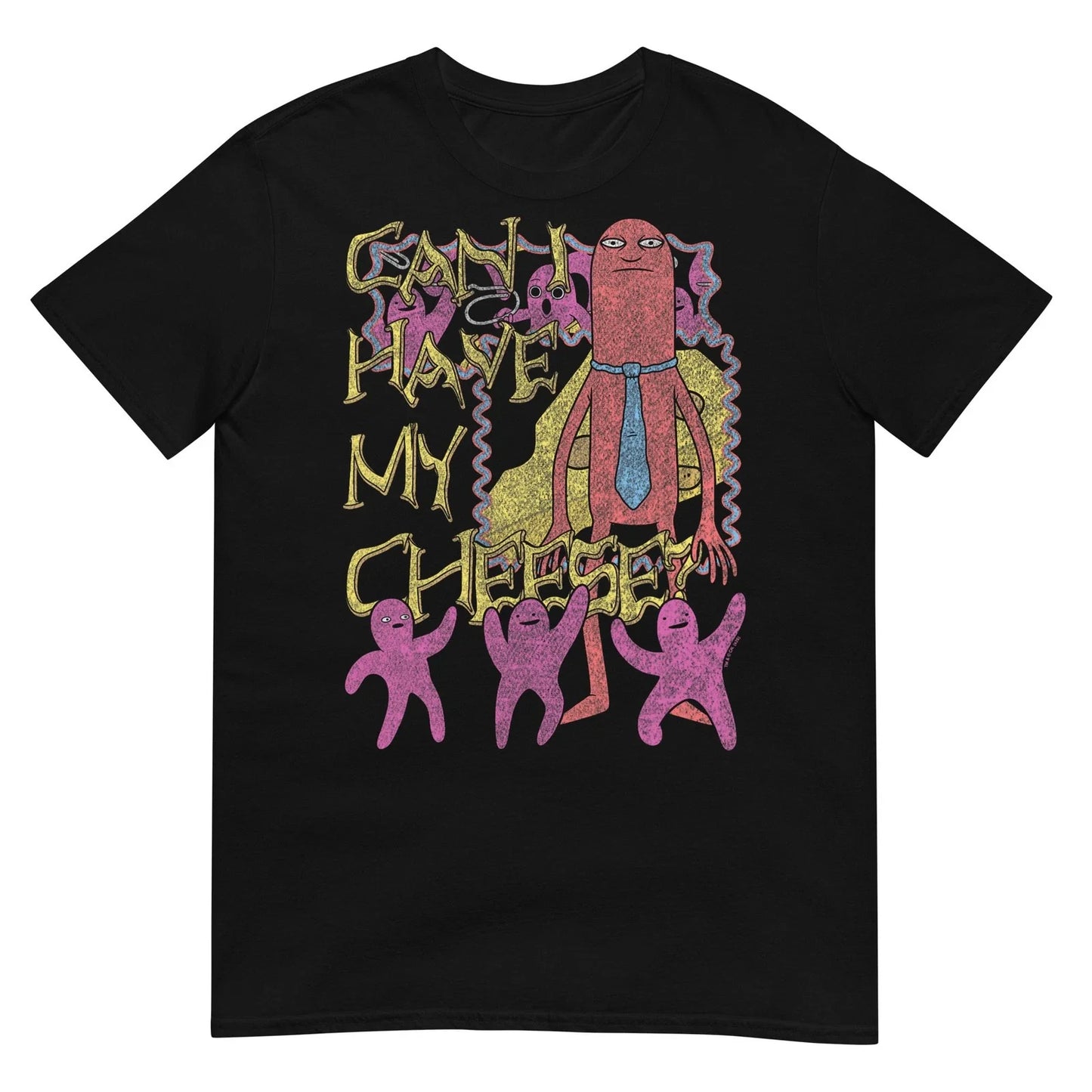 Smiling Friends Can I Have My Cheese Allan Collage Cartoon T-Shirt Unisex T-shirt, Sweatshirt, Hoodie, Long Sleeve Tee - T-Shirt, Sweatshirt, Hoodie