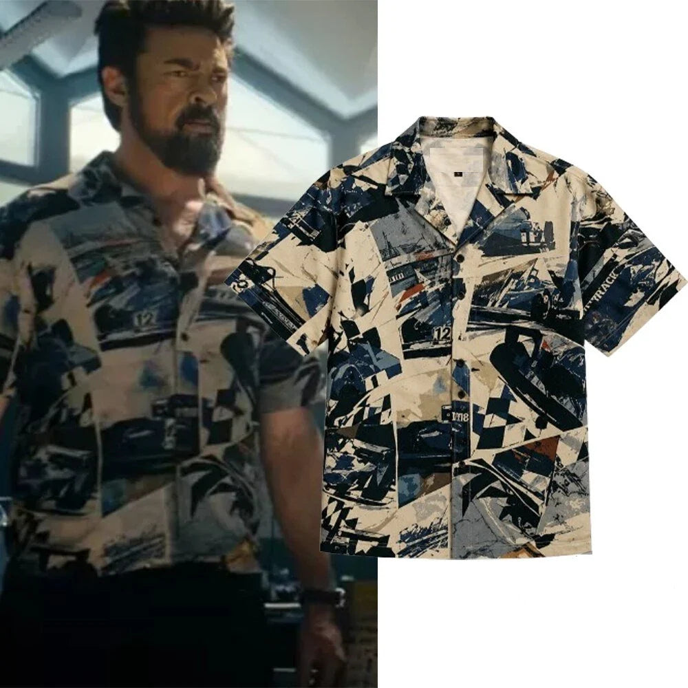 The Boys Season 5 Butcher Karl Urban Car Billy Summer Hawaiian Shirt 2026 Unisex T-shirt, Sweatshirt, Hoodie, Long Sleeve Tee - T-Shirt, Sweatshirt, Hoodie