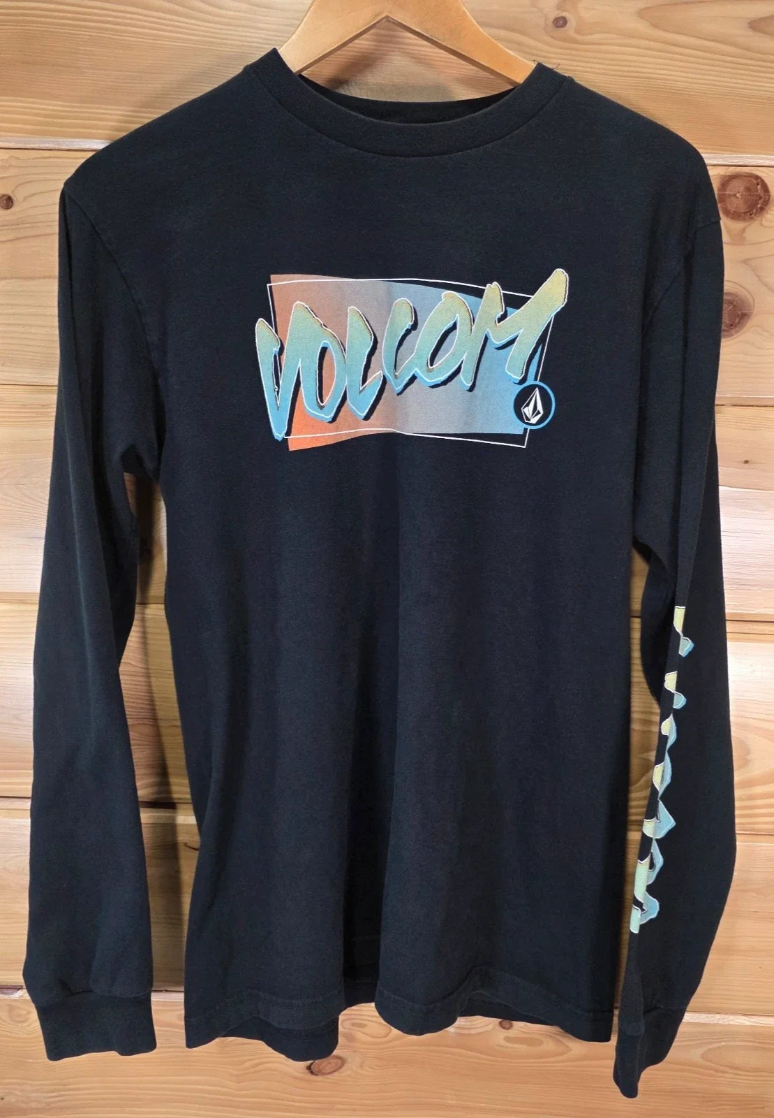 Vintage Y2K Volcom Long Sleeve Shirt Men Medium Surf Skater Grunge Unisex T-shirt, Sweatshirt, Hoodie, Long Sleeve Tee - T-Shirt, Sweatshirt, Hoodie