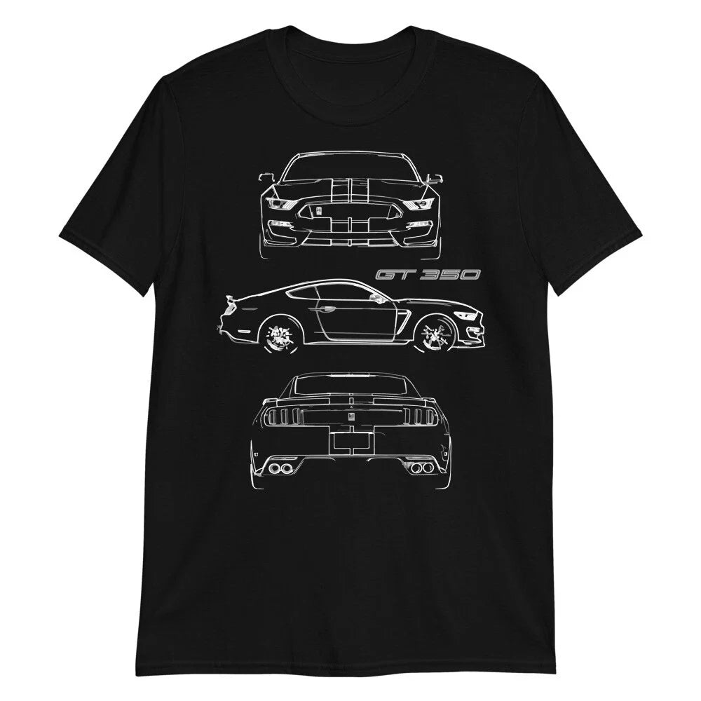 2017 Mustang Shelby GT350 Custom Outline Art Gift Street Racing T-Shirt Unisex T-shirt, Sweatshirt, Hoodie, Long Sleeve Tee - T-Shirt, Sweatshirt, Hoodie