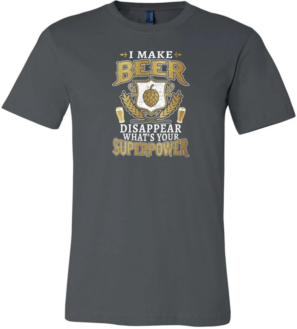 Beer Superpower Soft Premium - Adult & Kids T-Shirts, Sweatshirts & Hoodies apparel design preview 1