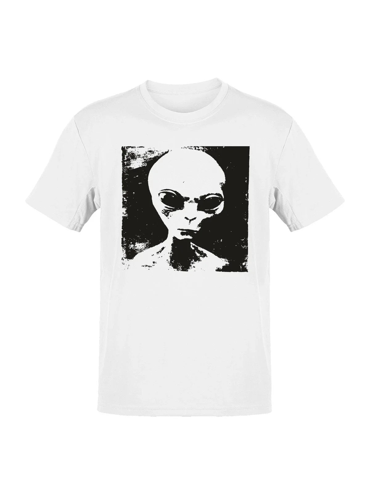 Mysterious Alien Grunge Artwork Men's T-shirt Unisex T-shirt, Sweatshirt, Hoodie, Long Sleeve Tee - T-Shirt, Sweatshirt, Hoodie