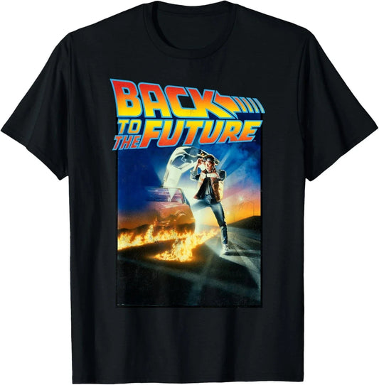 Back to The Future Movie Poster Classic T-Shirt Unisex T-shirt, Sweatshirt, Hoodie, Long Sleeve Tee - T-Shirt, Sweatshirt, Hoodie