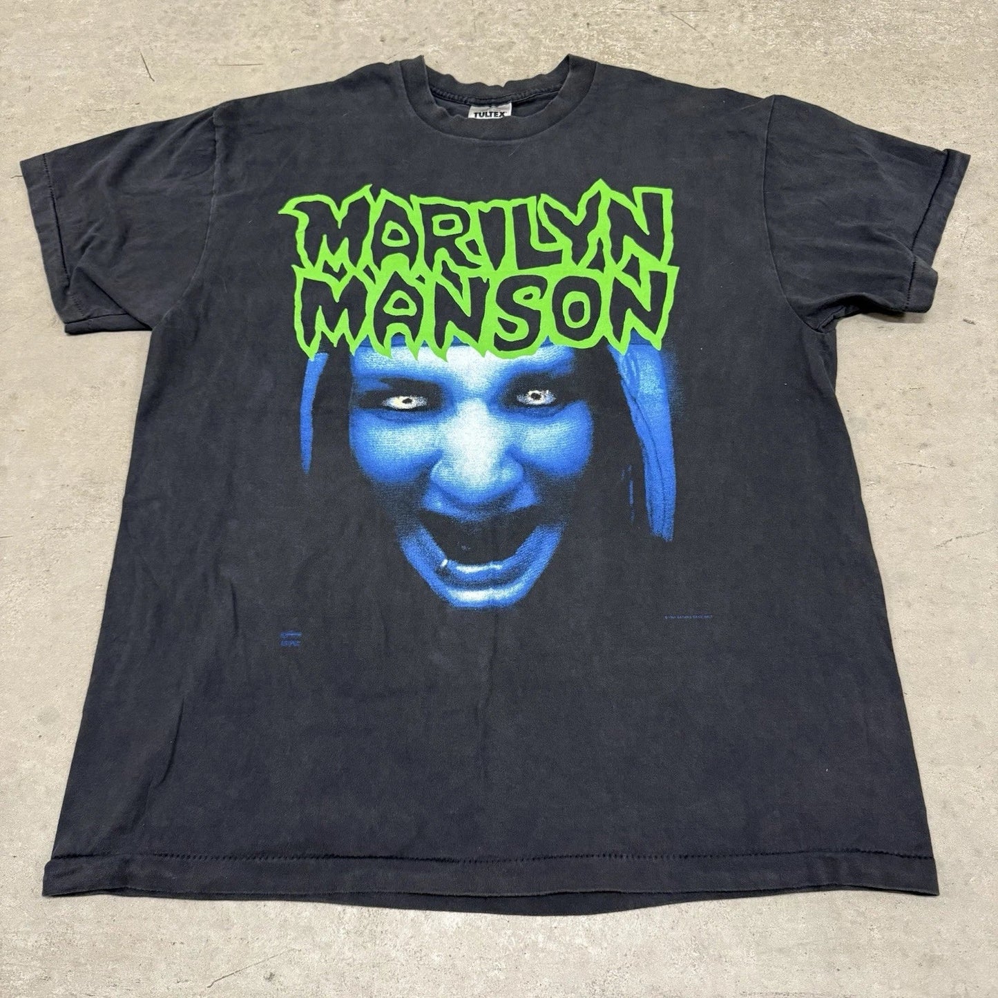 Vintage Marilyn Manson Band T Shirt This Is Your World Faded X Large REPRINT Unisex T-shirt, Sweatshirt, Hoodie, Long Sleeve Tee - T-Shirt, Sweatshirt, Hoodie